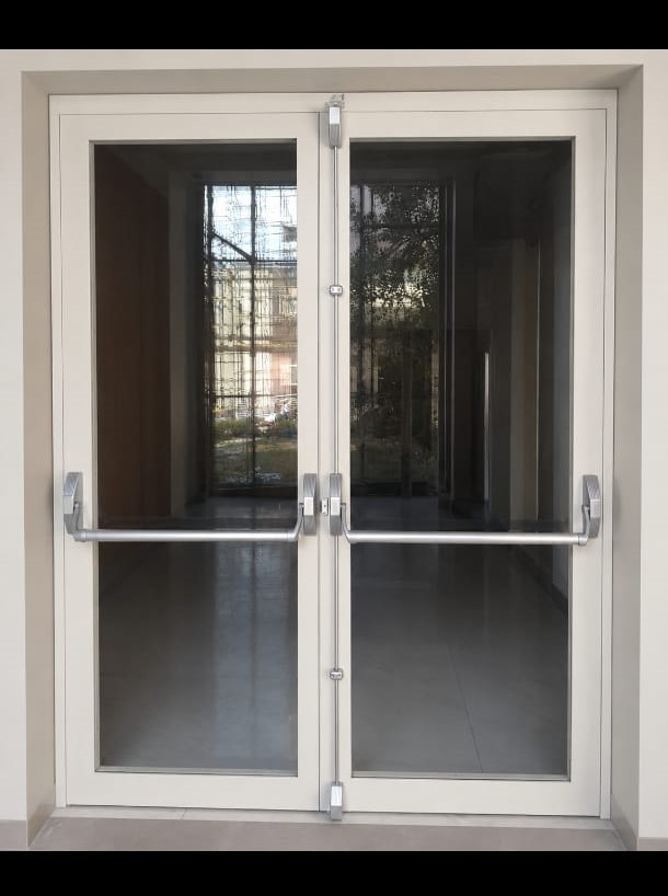 Glazed Metal Fire Rated Door